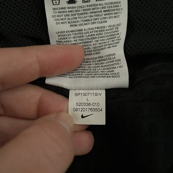 Nike Running Dri-Fit TEDx Portland Womens Black Full Zip Lightweight Jacket L - Picture 16 of 16